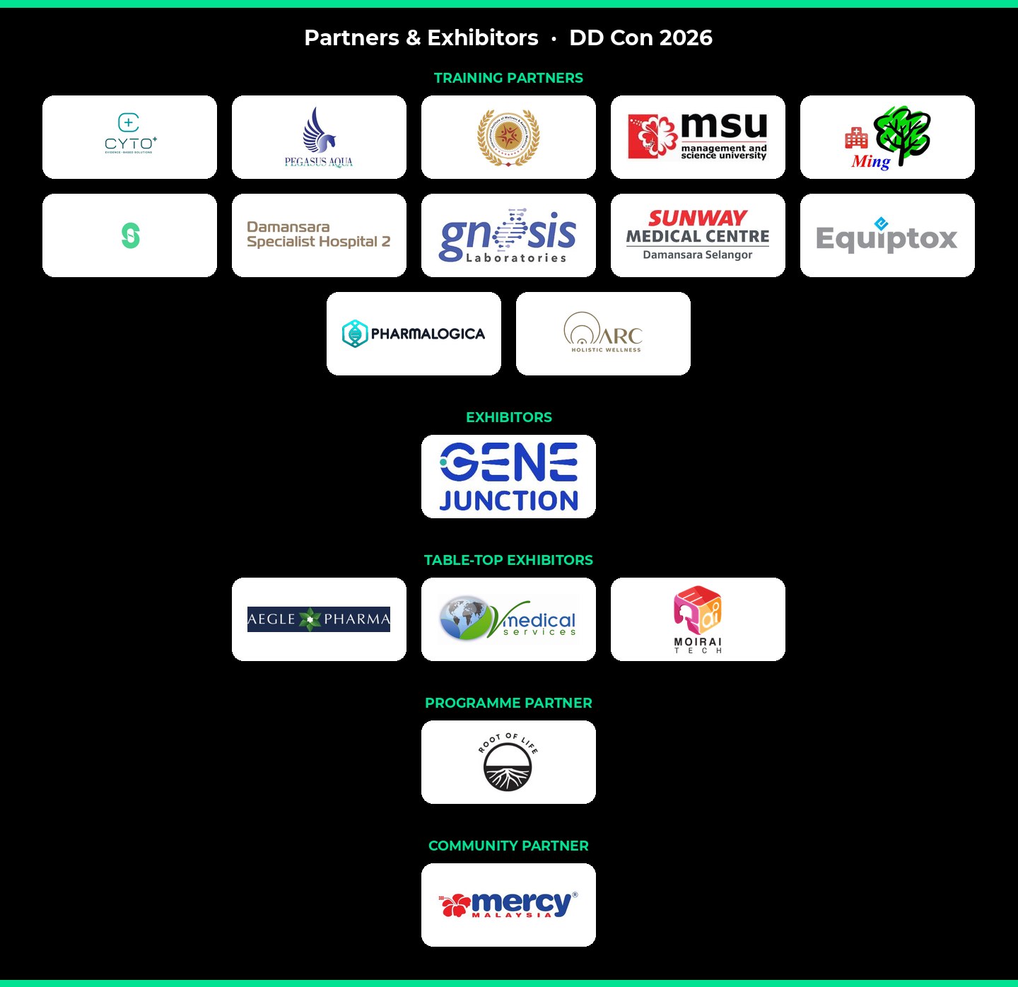 DD Con 2026 Solutions Hub — partners and exhibitors