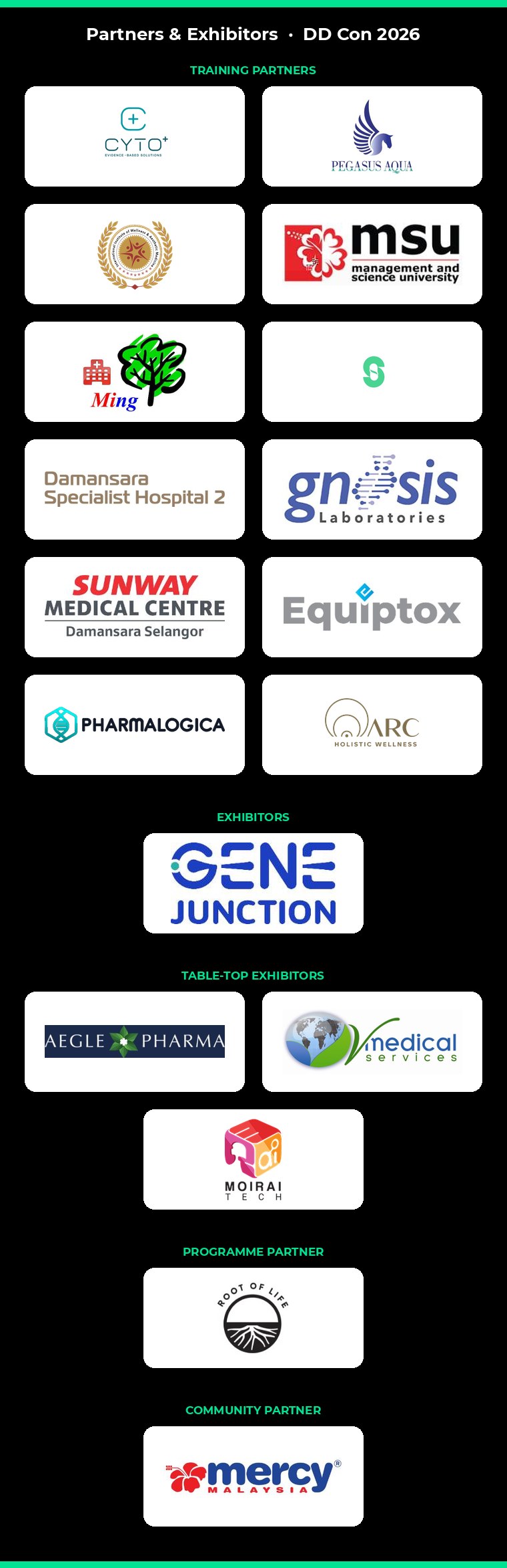 DD Con 2026 Solutions Hub — partners and exhibitors