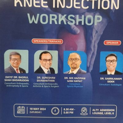 Another Successful Knee Joint Injection Workshop in Collaboration with Alty Hospital
