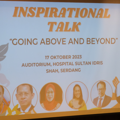 Dr. Selina Chew Speaks at Hospital Sultan Idris Shah on Career Pathways for Doctors
